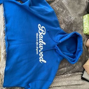 Badwood OG Ski Mask cropped hoodie